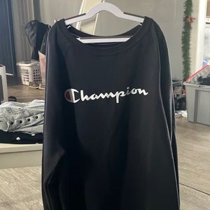 Champion Pullover Sweater Logo Oversized 3X